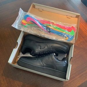 Nike Air Force 1 Swoosh Pack Black